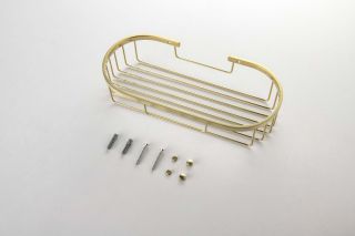 Полка для душа Aquatek AQ4916BG шлифованное золото